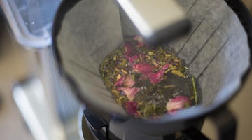 Tea brewing with Moccamaster